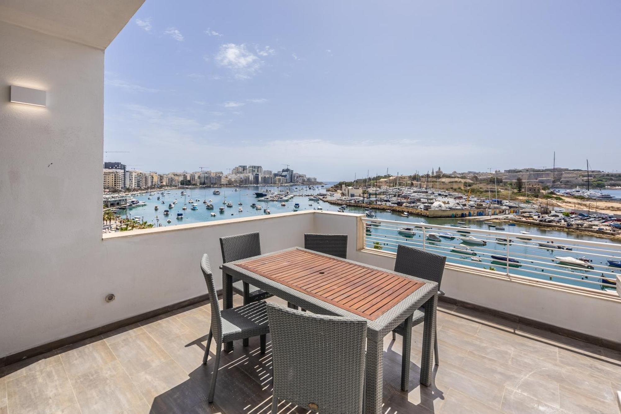 New Duplex Penthouse W Breathtaking Views By Sf Homes Gzira Экстерьер фото